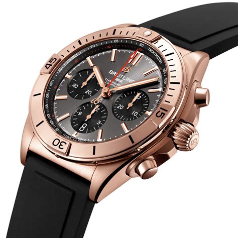 breitling chronomat 18k rose gold|breitling chronomat 42 for sale.